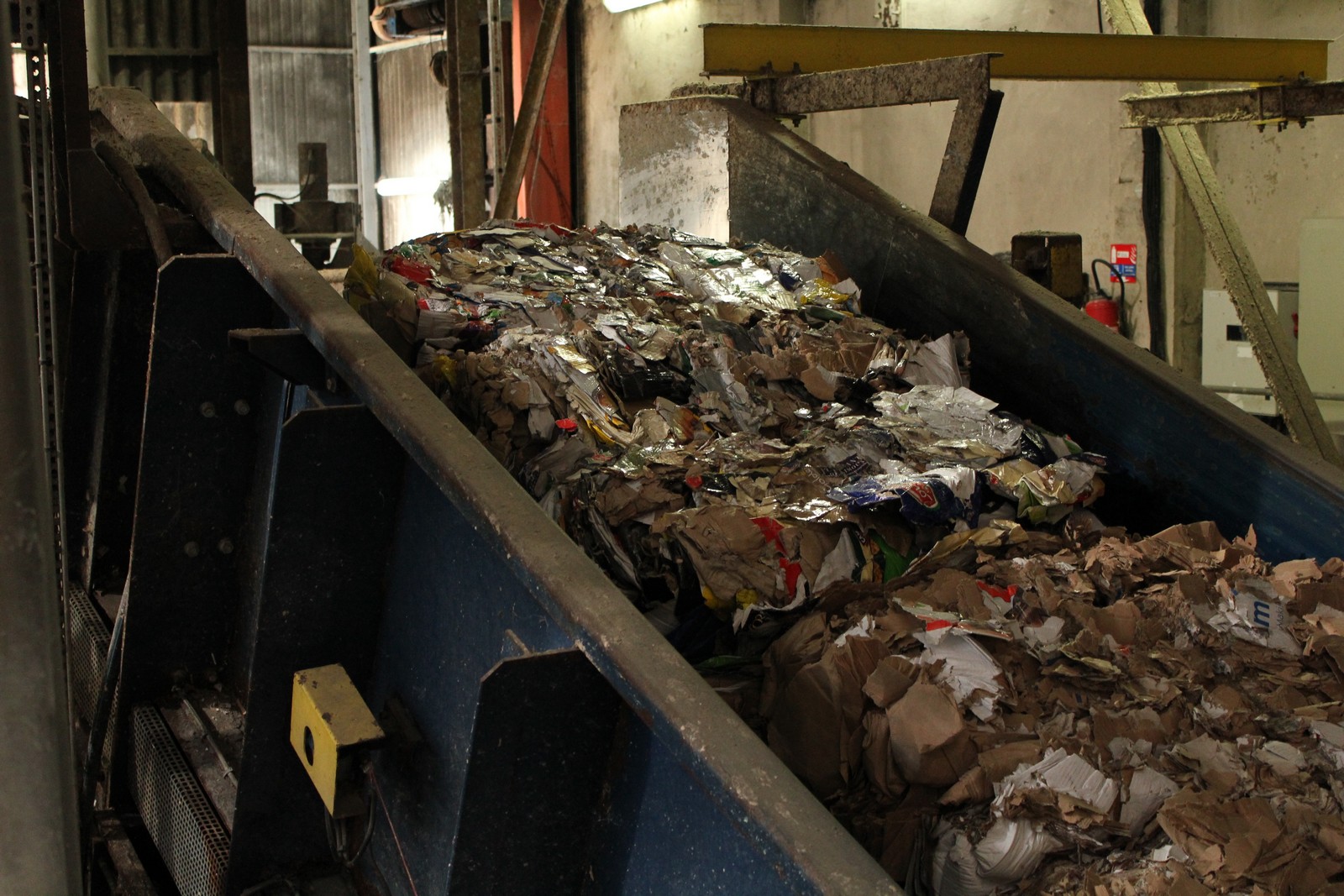 450 tonnes / jour100% papiers recyclés