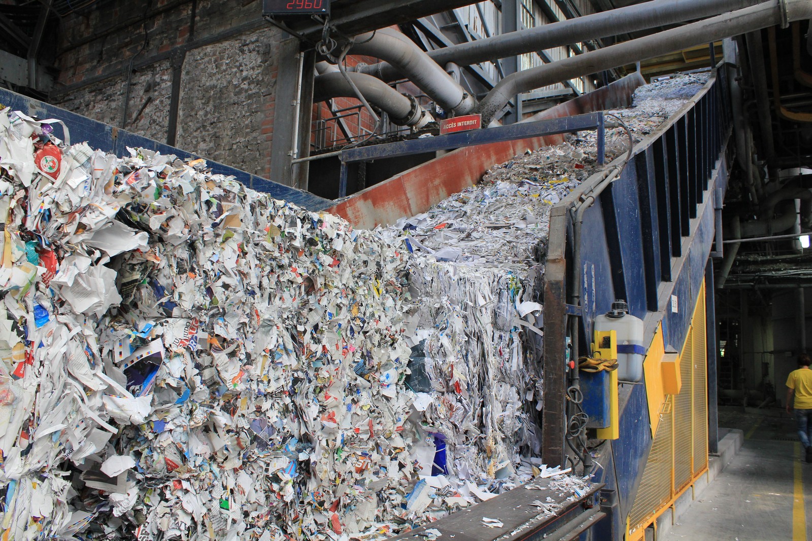 200 Tonnen / Jahr100% recyceltes Papier
